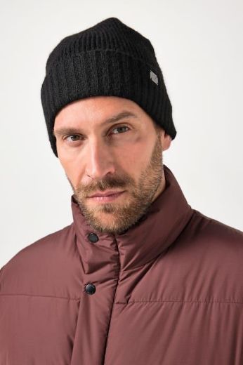 Moda za polnejše Kapa pletena plus velikost, xxl, Ulla Popken in Johann Popken (JP1880)