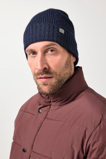 Moda za polnejše Kapa pletena plus velikost, xxl, Ulla Popken in Johann Popken (JP1880)