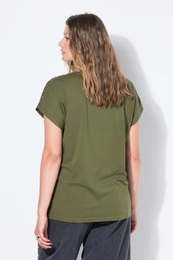 Moda za polnejše Majica kratkih rukava plus velikost, xxl, Ulla Popken in Johann Popken (JP1880)