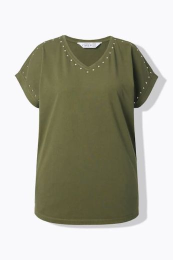 Moda za polnejše Majica kratkih rukava plus velikost, xxl, Ulla Popken in Johann Popken (JP1880)