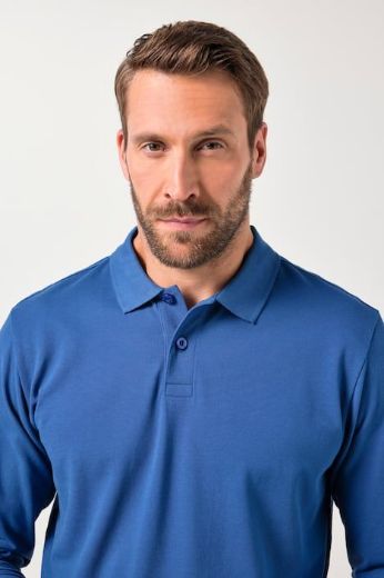 Moda za polnejše Majica Polo dugi rukavi plus velikost, xxl, Ulla Popken in Johann Popken (JP1880)