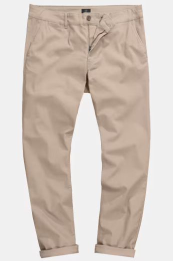 Moda za polnejše Hlače Chino Regular Fit plus velikost, xxl, Ulla Popken in Johann Popken (JP1880)