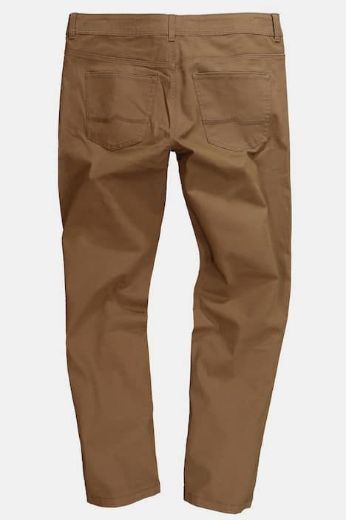 Moda za polnejše Hlače keper ravni model nogavica plus velikost, xxl, Ulla Popken in Johann Popken (JP1880)