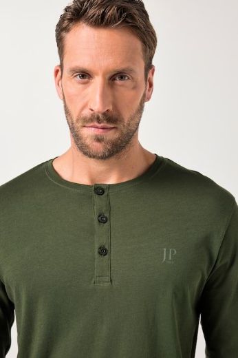 Moda za polnejše Majica s gumbićima plus velikost, xxl, Ulla Popken in Johann Popken (JP1880)