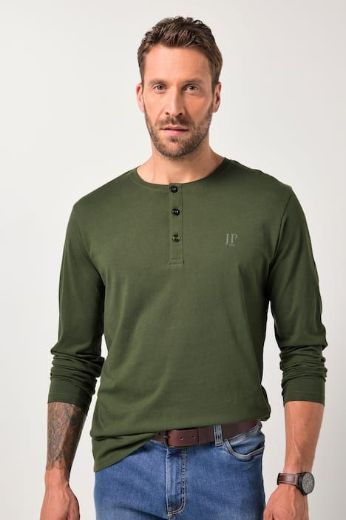 Moda za polnejše Majica s gumbićima plus velikost, xxl, Ulla Popken in Johann Popken (JP1880)