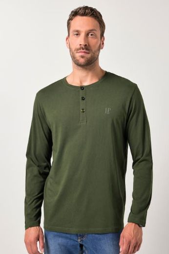 Moda za polnejše Majica s gumbićima plus velikost, xxl, Ulla Popken in Johann Popken (JP1880)