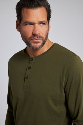 Moda za polnejše Majica s gumbićima plus velikost, xxl, Ulla Popken in Johann Popken (JP1880)