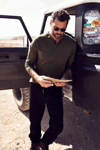 Moda za polnejše Majica s gumbićima plus velikost, xxl, Ulla Popken in Johann Popken (JP1880)