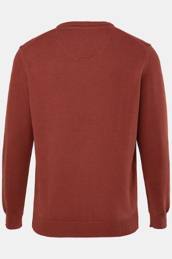 Moda za polnejše Pulover okrugli ovratnik plus velikost, xxl, Ulla Popken in Johann Popken (JP1880)