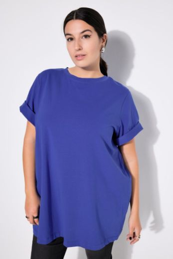 Moda za polnejše Majica dugi model kratkih rukava plus velikost, xxl, Ulla Popken in Johann Popken (JP1880)