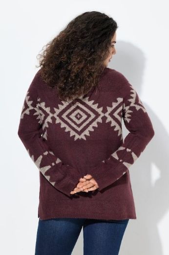 Moda za polnejše Pulover dugih rukava plus velikost, xxl, Ulla Popken in Johann Popken (JP1880)