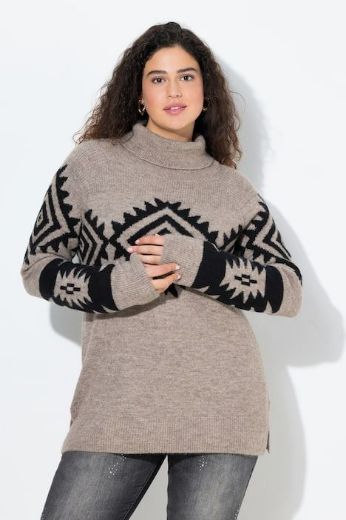 Moda za polnejše Pulover dugih rukava plus velikost, xxl, Ulla Popken in Johann Popken (JP1880)