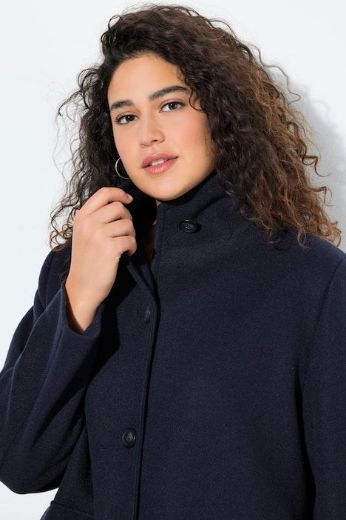 Moda za polnejše Kaput vuneni plus velikost, xxl, Ulla Popken in Johann Popken (JP1880)