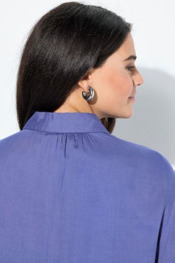 Moda za polnejše Bluza 3/4 rukav na volane plus velikost, xxl, Ulla Popken in Johann Popken (JP1880)