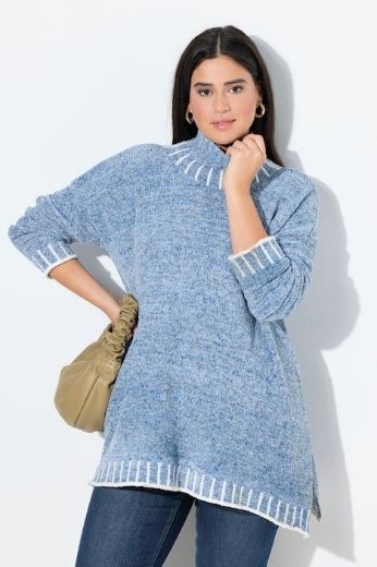 Moda za polnejše Pulover dugih rukava plus velikost, xxl, Ulla Popken in Johann Popken (JP1880)