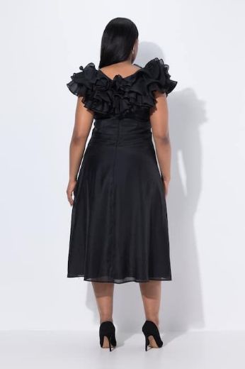 Moda za polnejše Haljina elegantna bez rukava A kroja plus velikost, xxl, Ulla Popken in Johann Popken (JP1880)