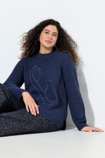 Moda za polnejše Pulover dugih rukava plus velikost, xxl, Ulla Popken in Johann Popken (JP1880)