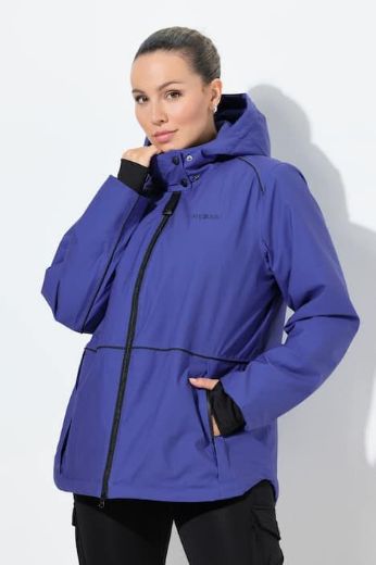 Moda za polnejše Jakna funkcionalna s kapuljačom plus velikost, xxl, Ulla Popken in Johann Popken (JP1880)