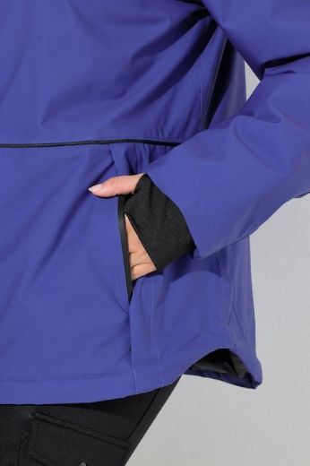 Moda za polnejše Jakna funkcionalna s kapuljačom plus velikost, xxl, Ulla Popken in Johann Popken (JP1880)