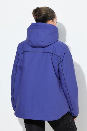 Moda za polnejše Jakna funkcionalna s kapuljačom plus velikost, xxl, Ulla Popken in Johann Popken (JP1880)