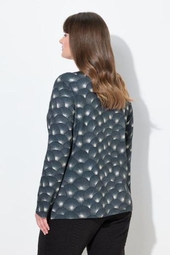 Moda za polnejše Majica dugih rukava plus velikost, xxl, Ulla Popken in Johann Popken (JP1880)