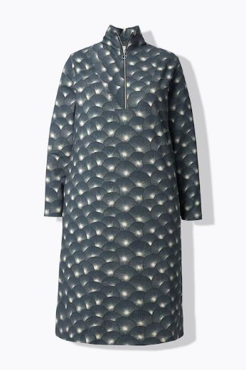 Moda za polnejše Haljina dugih rukava A kroja plus velikost, xxl, Ulla Popken in Johann Popken (JP1880)