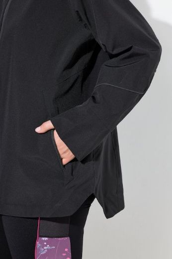 Moda za polnejše Jakna vodootporna s kapuljačom plus velikost, xxl, Ulla Popken in Johann Popken (JP1880)