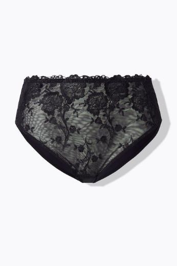 Moda za polnejše Gaćice maxi s dodatkom ukrasne čipke plus velikost, xxl, Ulla Popken in Johann Popken (JP1880)