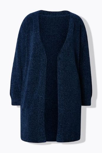 Moda za polnejše Kardigan dugih rukava dužeg kroja plus velikost, xxl, Ulla Popken in Johann Popken (JP1880)