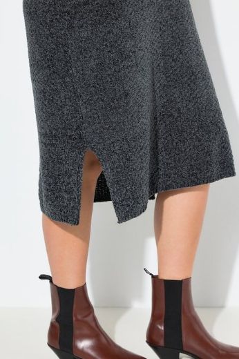Moda za polnejše Haljina midi dugih rukava plus velikost, xxl, Ulla Popken in Johann Popken (JP1880)