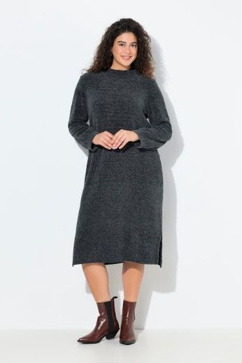 Moda za polnejše Haljina midi dugih rukava plus velikost, xxl, Ulla Popken in Johann Popken (JP1880)