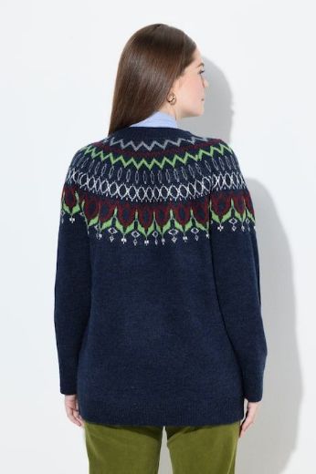 Moda za polnejše Pulover dugih rukava plus velikost, xxl, Ulla Popken in Johann Popken (JP1880)