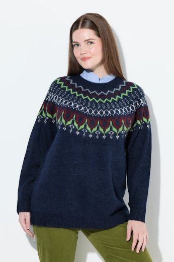 Moda za polnejše Pulover dugih rukava plus velikost, xxl, Ulla Popken in Johann Popken (JP1880)