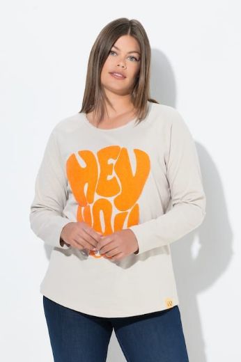 Moda za polnejše Majica dugih rukava plus velikost, xxl, Ulla Popken in Johann Popken (JP1880)
