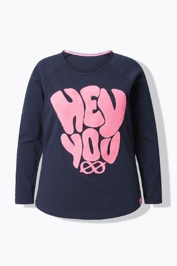 Moda za polnejše Majica dugih rukava plus velikost, xxl, Ulla Popken in Johann Popken (JP1880)