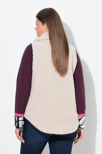 Moda za polnejše Prsluk od flisa plus velikost, xxl, Ulla Popken in Johann Popken (JP1880)