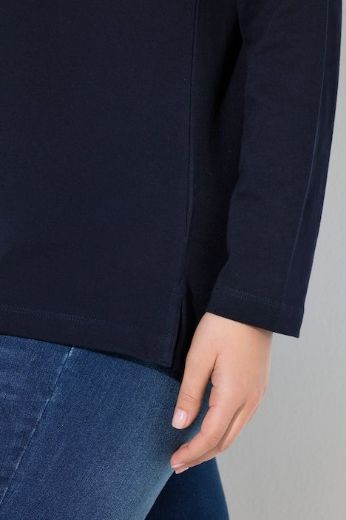 Moda za polnejše Majica Polo dugih rukava plus velikost, xxl, Ulla Popken in Johann Popken (JP1880)