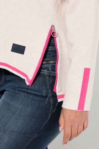 Moda za polnejše Majica dugih rukava s kapuljačom plus velikost, xxl, Ulla Popken in Johann Popken (JP1880)