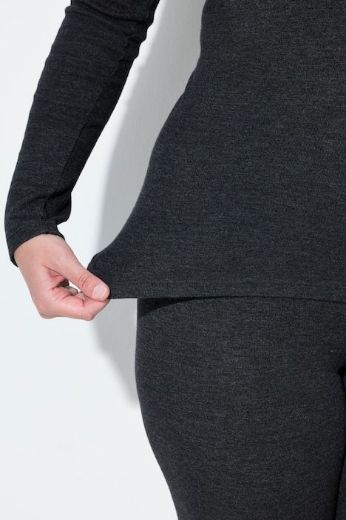 Moda za polnejše Majica dugih rukava termo plus velikost, xxl, Ulla Popken in Johann Popken (JP1880)