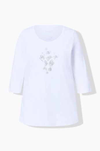 Moda za polnejše Majica 3/4 rukava plus velikost, xxl, Ulla Popken in Johann Popken (JP1880)