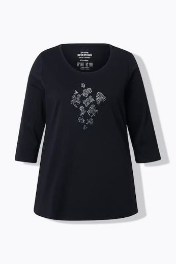 Moda za polnejše Majica 3/4 rukava plus velikost, xxl, Ulla Popken in Johann Popken (JP1880)