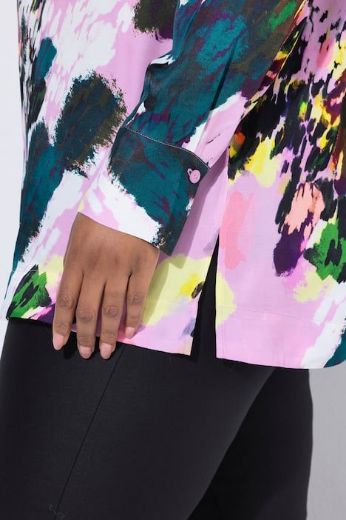 Moda za polnejše Bluza dugih rukava V ovratnika plus velikost, xxl, Ulla Popken in Johann Popken (JP1880)