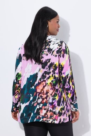 Moda za polnejše Bluza dugih rukava V ovratnika plus velikost, xxl, Ulla Popken in Johann Popken (JP1880)