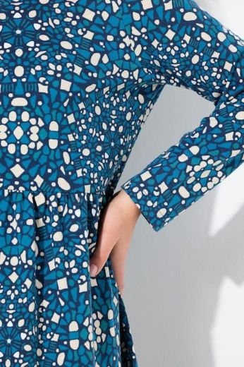 Moda za polnejše Haljina dugih rukava A kroja plus velikost, xxl, Ulla Popken in Johann Popken (JP1880)