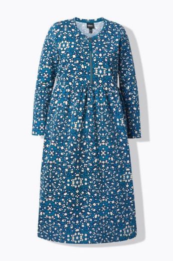 Moda za polnejše Haljina dugih rukava A kroja plus velikost, xxl, Ulla Popken in Johann Popken (JP1880)