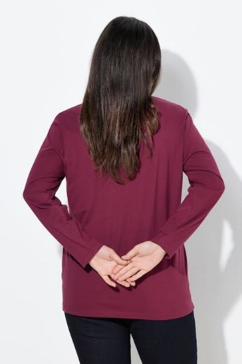 Moda za polnejše Majica dugih rukava plus velikost, xxl, Ulla Popken in Johann Popken (JP1880)