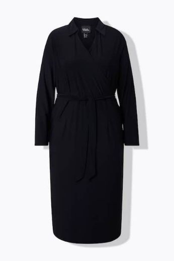 Moda za polnejše Haljina elegantna midi dugih rukava plus velikost, xxl, Ulla Popken in Johann Popken (JP1880)