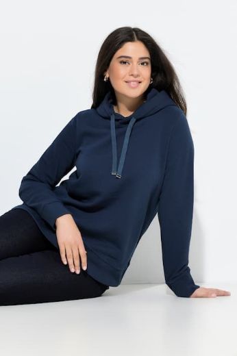 Moda za polnejše Majica dugih rukava s kapuljačom plus velikost, xxl, Ulla Popken in Johann Popken (JP1880)