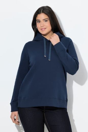 Moda za polnejše Majica dugih rukava s kapuljačom plus velikost, xxl, Ulla Popken in Johann Popken (JP1880)