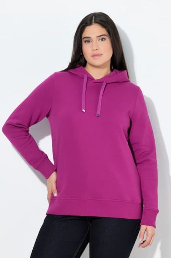 Moda za polnejše Majica dugih rukava s kapuljačom plus velikost, xxl, Ulla Popken in Johann Popken (JP1880)